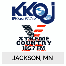 KKOJ 1190AM 97.7FM, Xtreme Country 105.7FM Jackson, MN